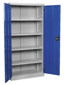 Premier Industrial Cabinet wi th 4 Shelves 1800mm