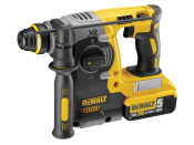DEWALT 18V XR B/LESS SDS HAMMER 2 X 5AH BATTS