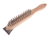 FAI/FULL 580/4S L/W SCRATCH BRUSH 4 ROW SCRAPER