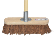 FAI/FULL BASSINE BROOM 12IN C/W 48IN HANDLE