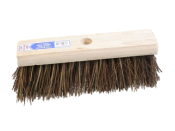 FAI/FULL STIFF BASS/CANE FLAT BROOM 13IN 1.1/8IN