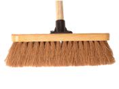 FAI/FULL COCO BROOM 12IN C/W 48IN HANDLE