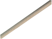 FAI/FULL WOODEN BROOM HANDLE 48IN X 1.1/8IN