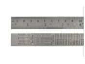 FAI/FULL STAINLESS STEEL RULE 300MM/12IN X 25MM