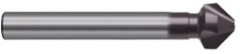90° HSS 3-Fluted - TiALN Coated