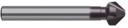 90° HSS 3-Fluted - TiALN Coated