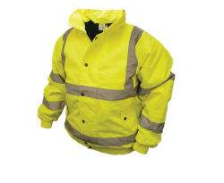 Hi-Vis Bomber Jacket Yellow