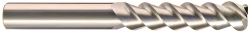 Merlin 357 3 Flute Long Series Corner Radius 55° Helix - For Aluminium